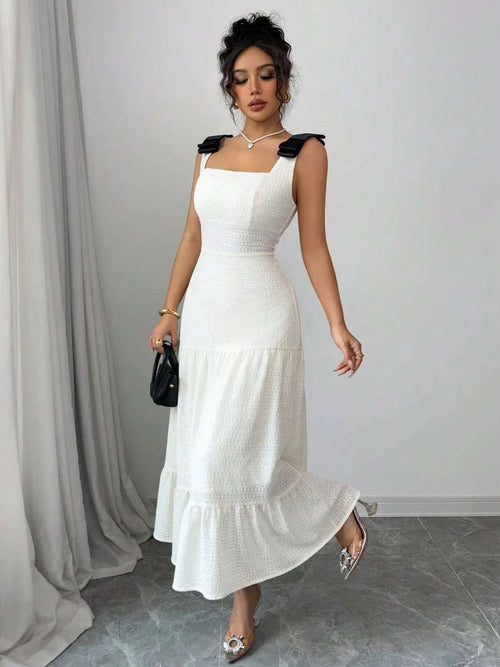 Square Neck Dress