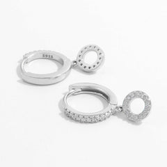 Silver Hoop Earrings
