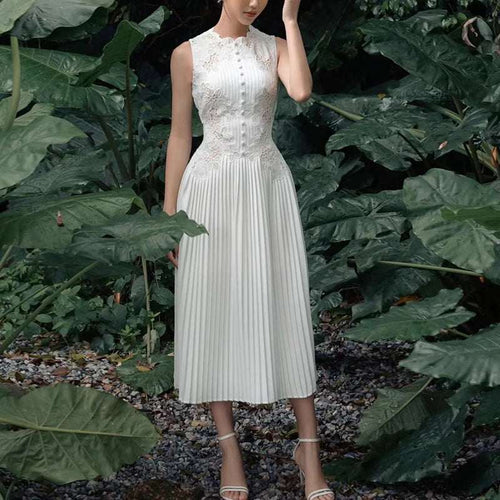 High Waist Dress