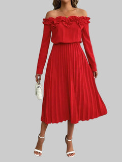 Pleated Dress