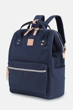 Himawari waterproof backpack with ergonomic arcuate shoulder straps and versatile handles.