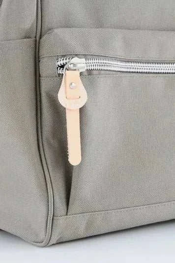 Himawari waterproof backpack with arcuate shoulder strap and ergonomic handles.