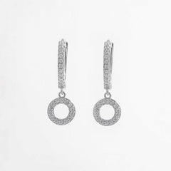 Silver Hoop Earrings