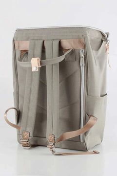 Himawari backpack with waterproof design, arcuate shoulder straps, and handles.
