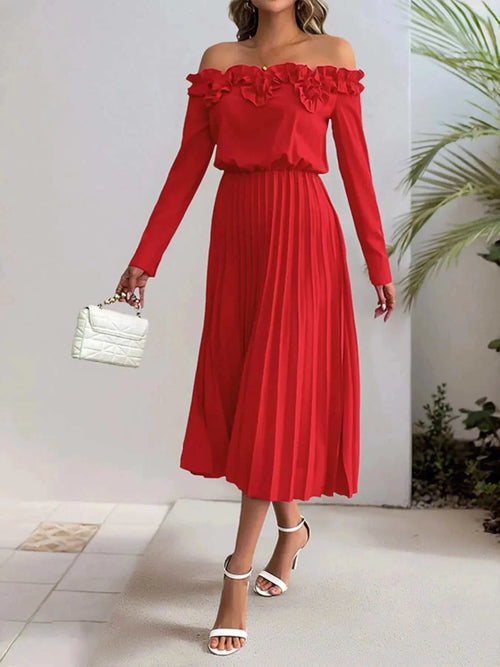 Pleated Dress