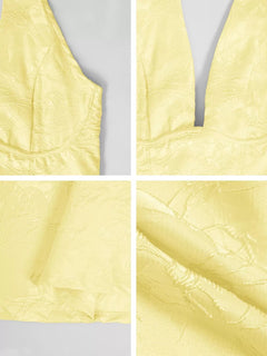 Halter Neck Midi Dress with Pockets - Jsandiclothing.com