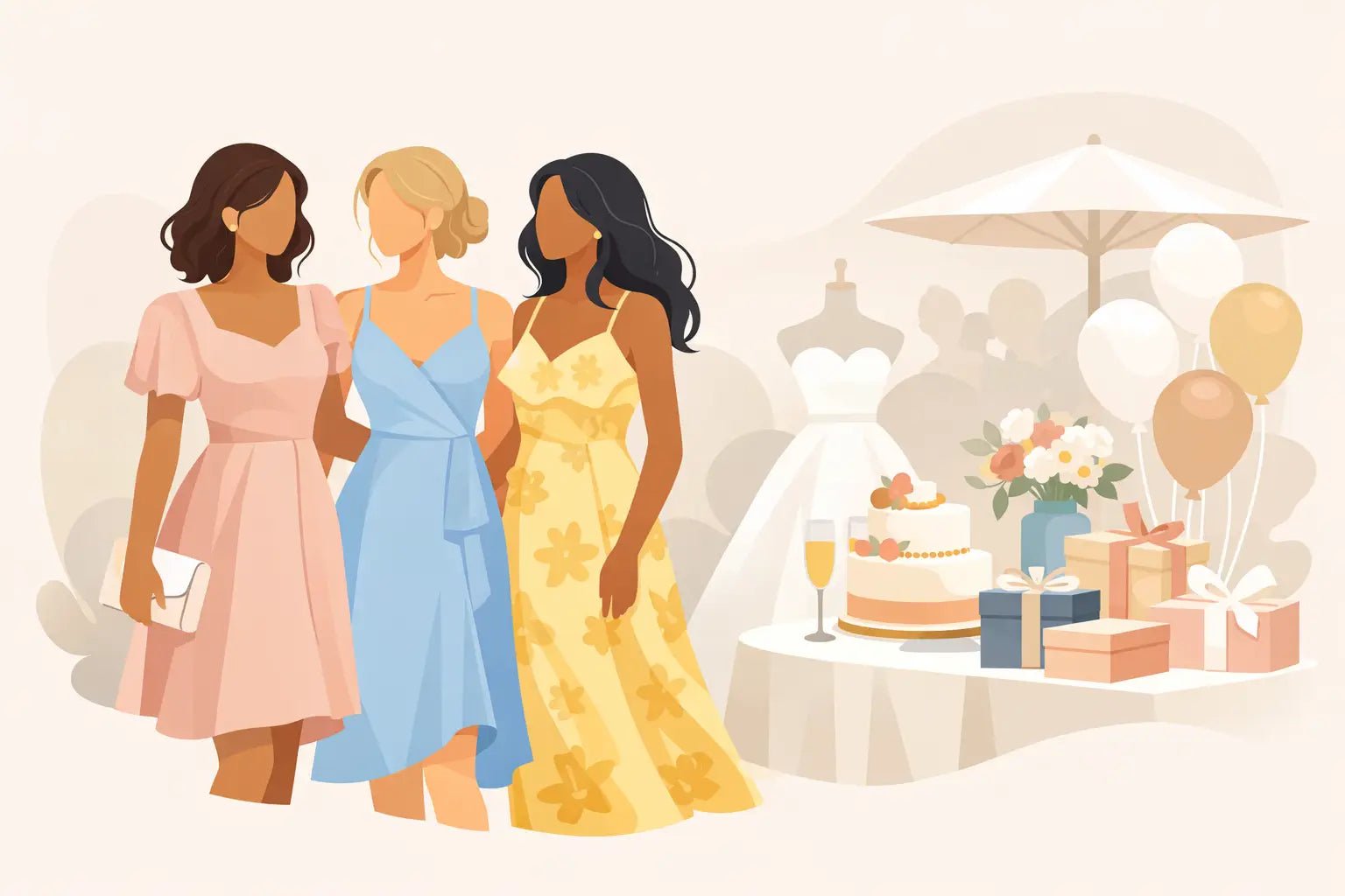 Dresses for Bridal Shower Guests That Feel Right