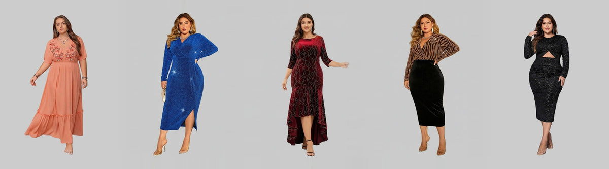 Plus-Size Dresses at JSandiClothing - flattering styles for every curve