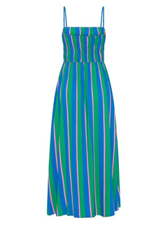Striped spaghetti strap 