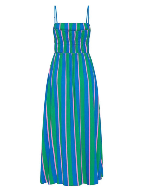 Striped spaghetti strap 