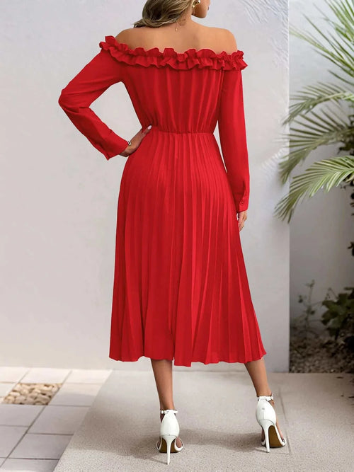Pleated Dress