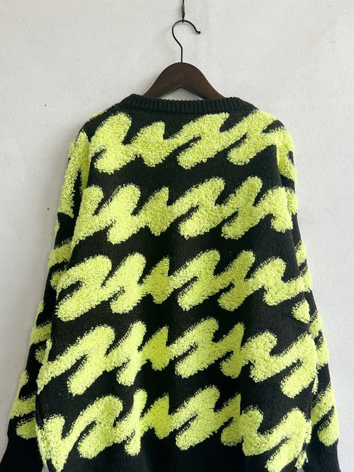 Dropped shoulder sweater