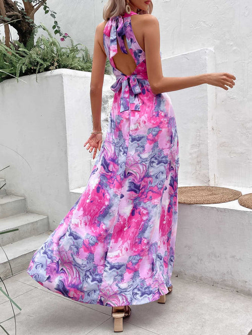 Printed Maxi Dress