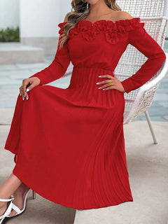Pleated Dress