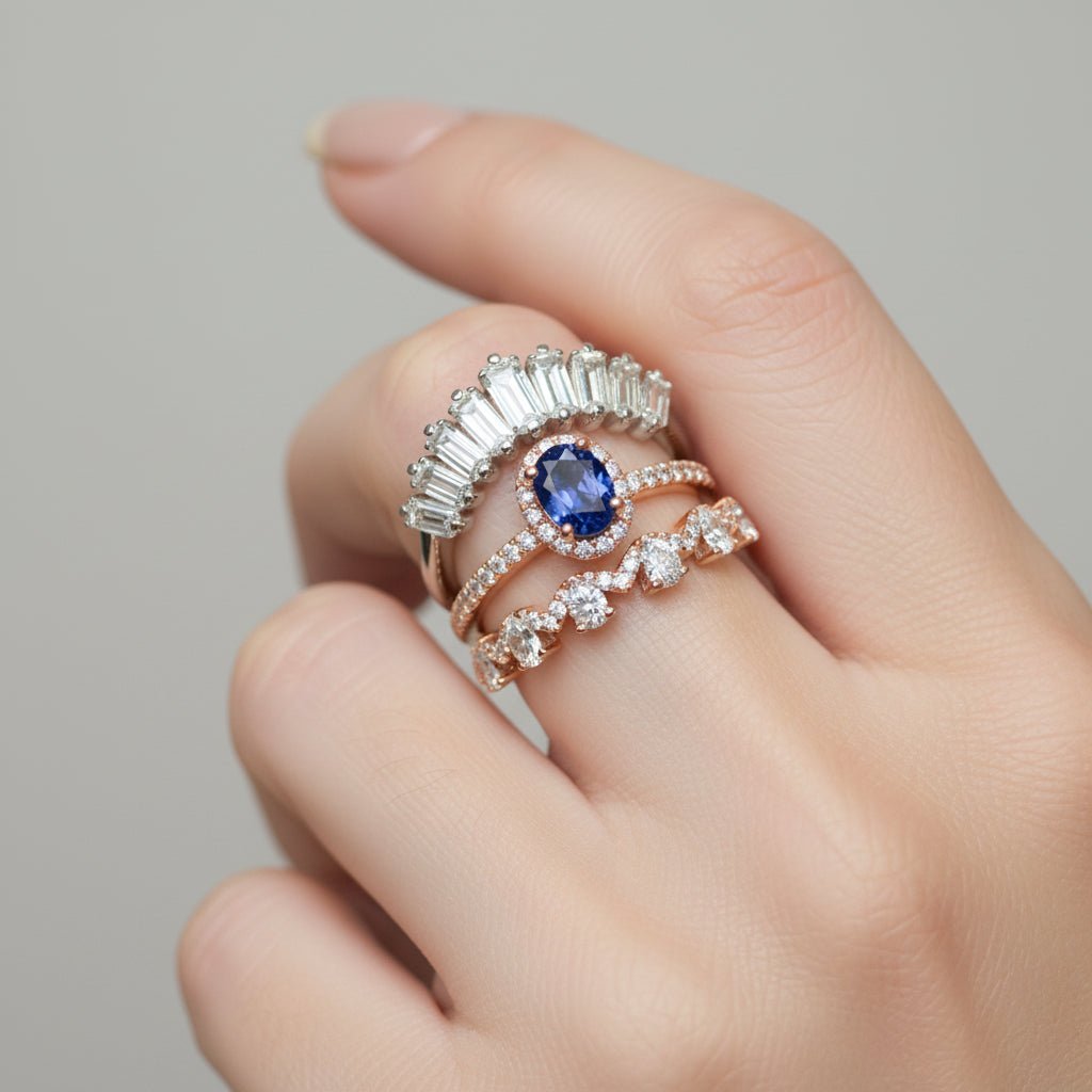 925 Sterling Silver - Stuck On You Moissanite Studs | Minimalist Luxe - Jsandiclothing.com