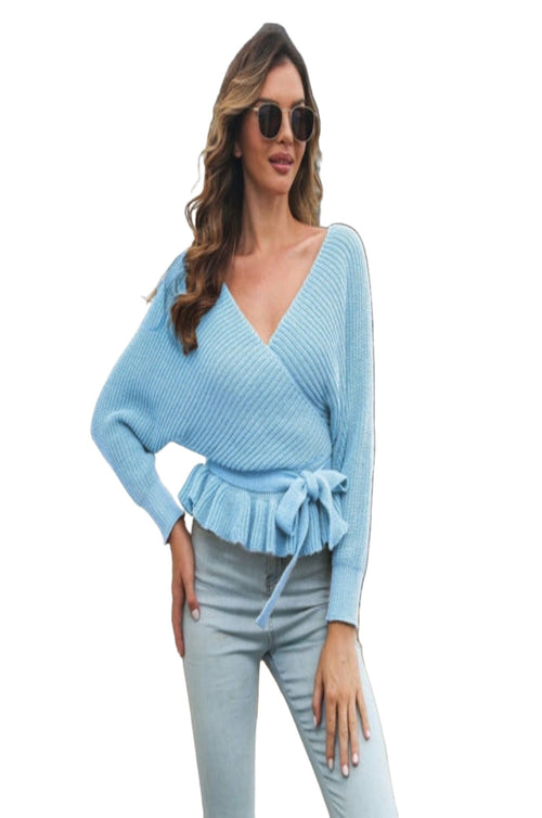 Elegant Knit Long Sleeve Sweater