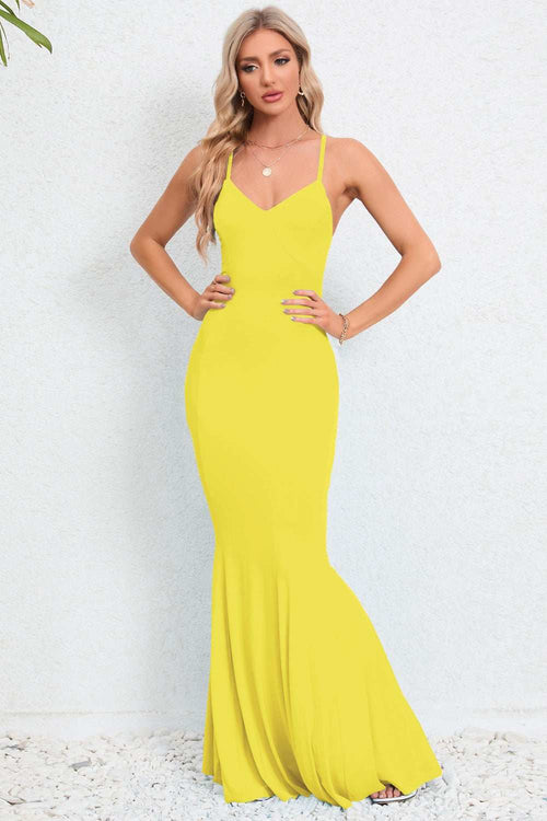 Fishtail Maxi Dress