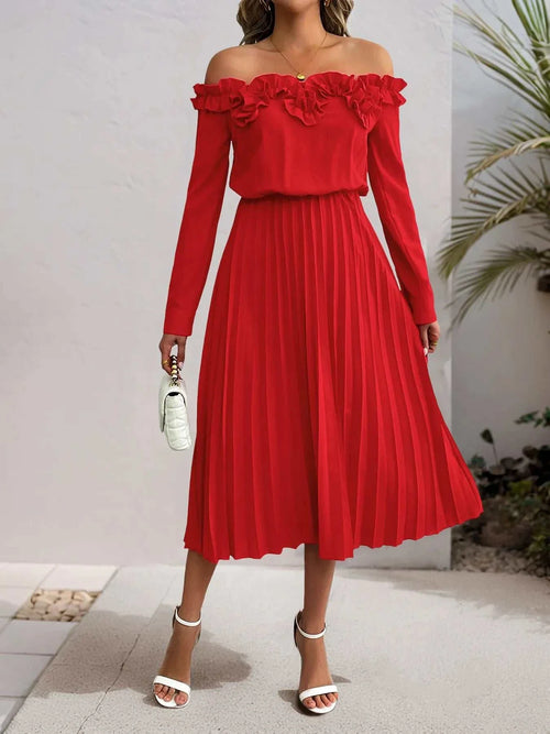 Pleated Dress