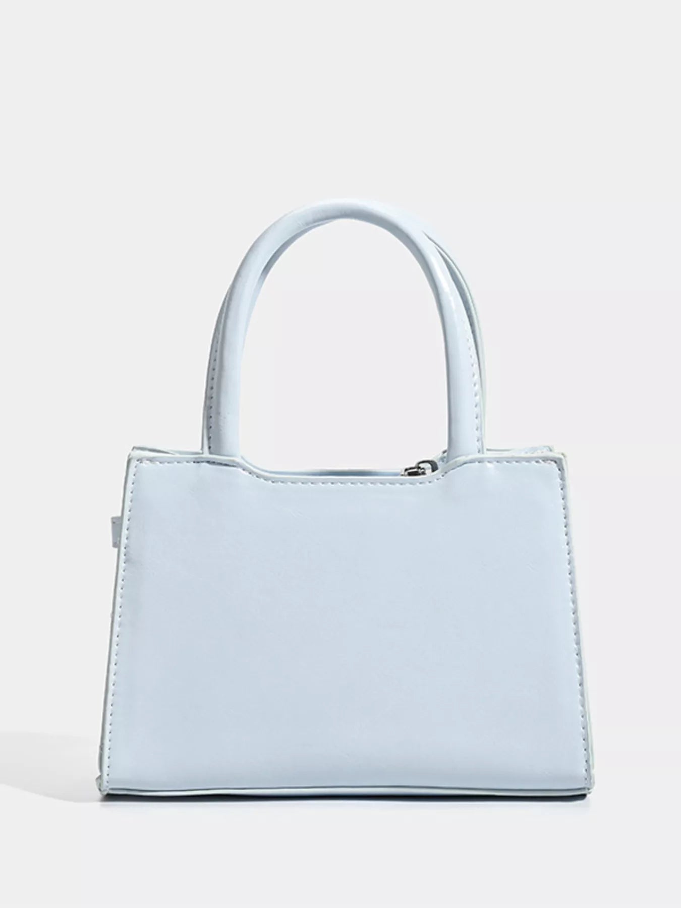Buckle Decor Top Handle Handbag - Jsandiclothing.com