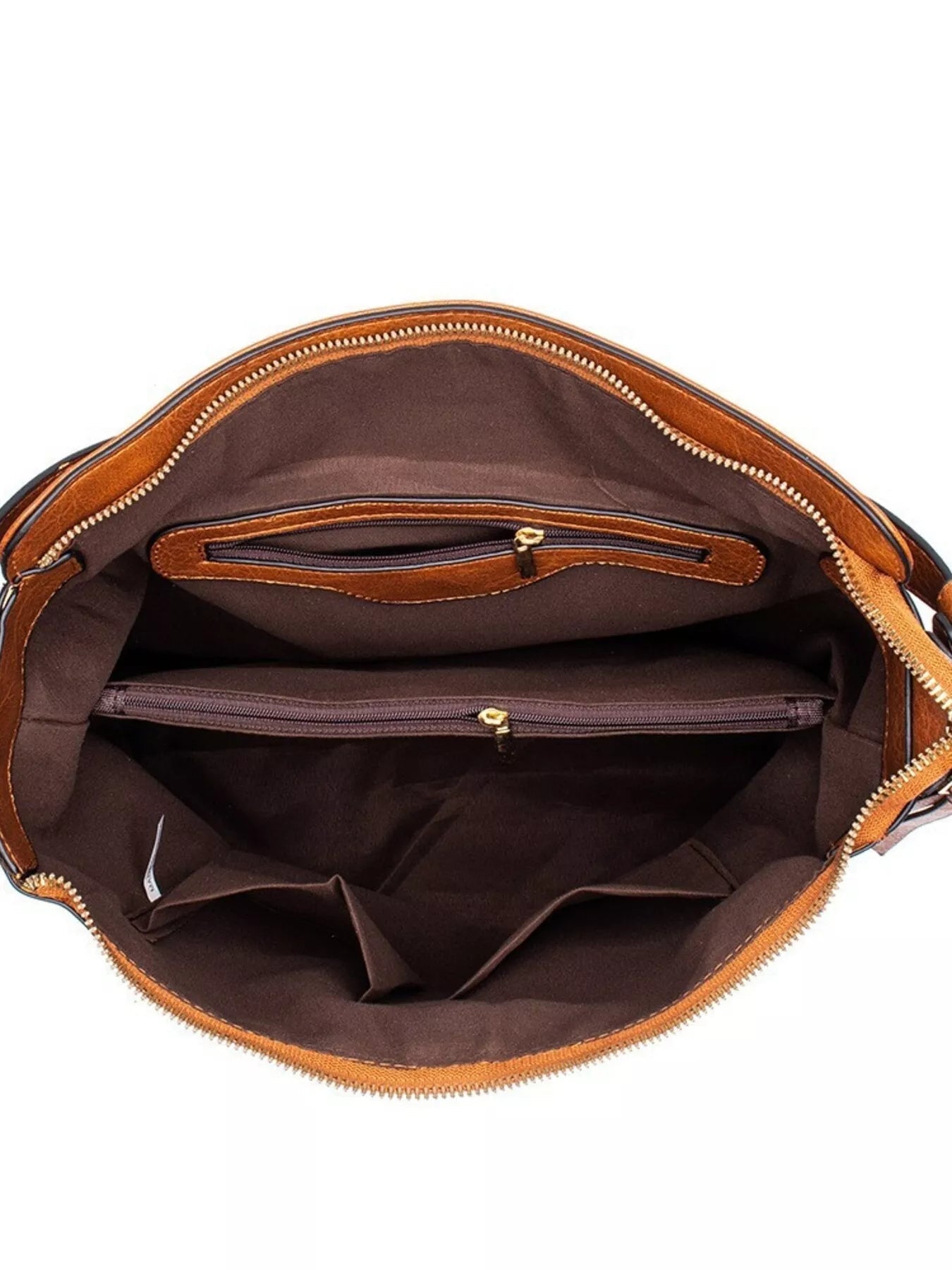 Classic PU Leather Tote Bag - Medium Structured Handbag - Jsandiclothing.com