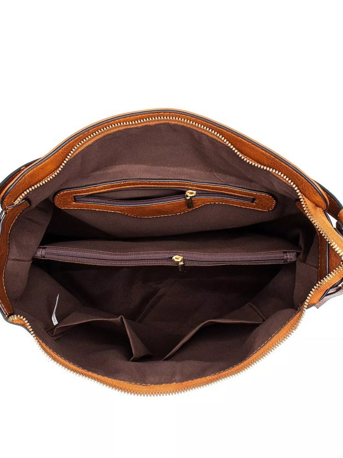 Classic PU Leather Tote Bag - Medium Structured Handbag - Jsandiclothing.com