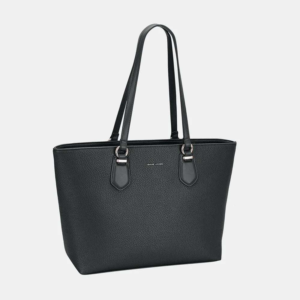 David Jones PU Leather Tote Bag - Jsandiclothing.com