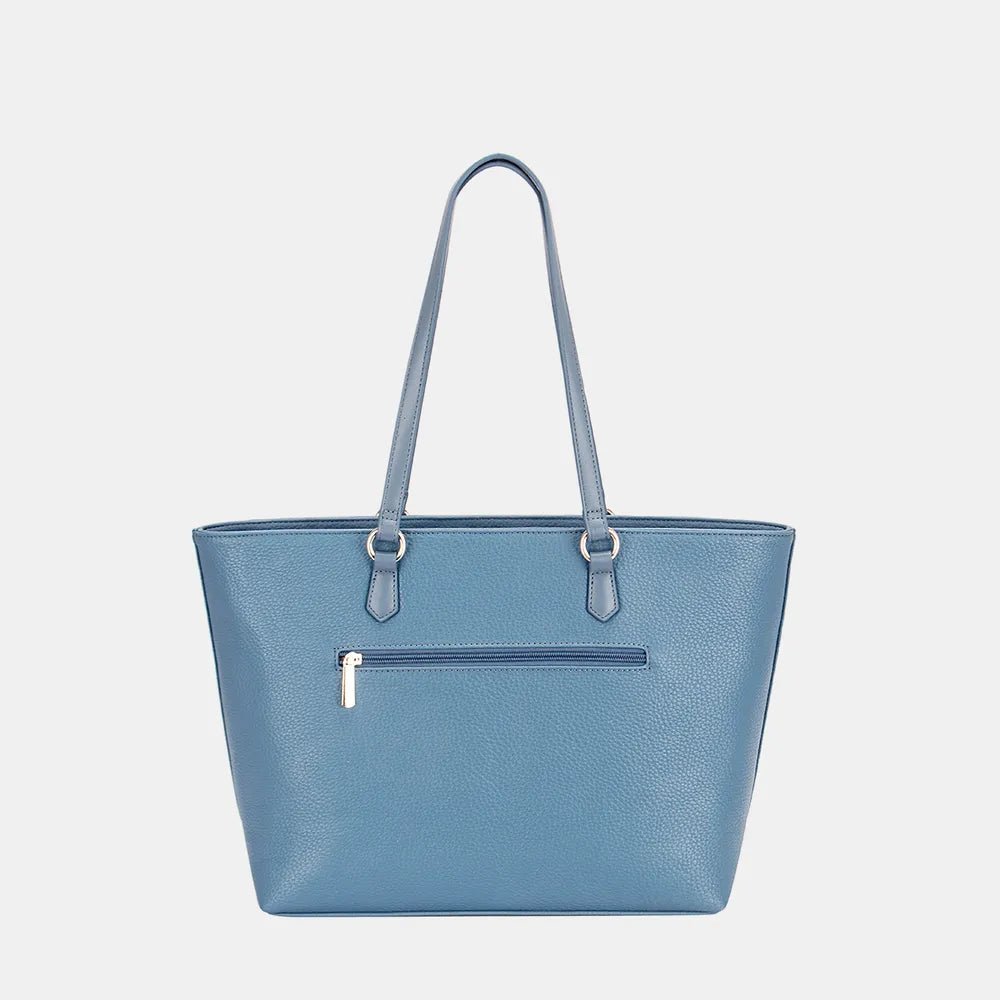 David Jones PU Leather Tote Bag - Jsandiclothing.com