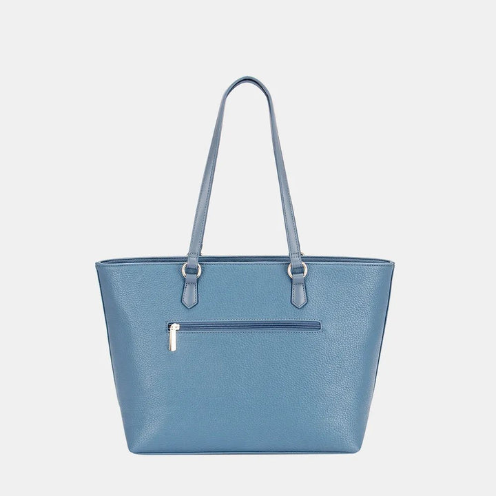 David Jones PU Leather Tote Bag - Jsandiclothing.com