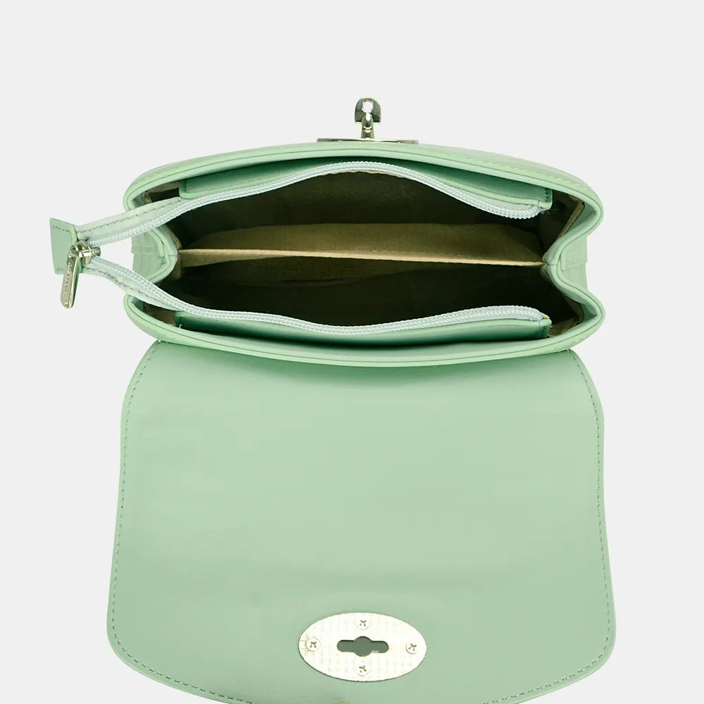 David Jones Texture PU Leather Handbag - Jsandiclothing.com