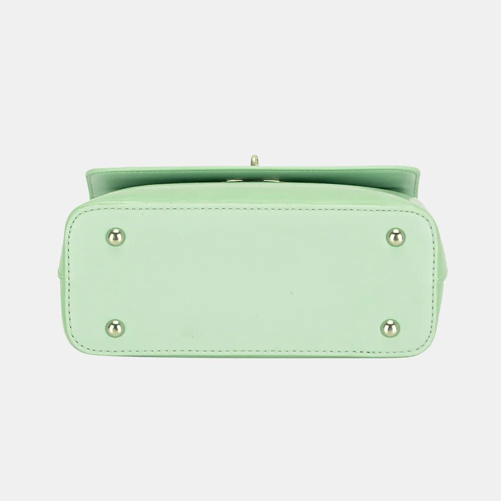 David Jones Texture PU Leather Handbag - Jsandiclothing.com