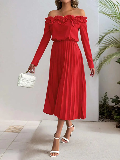 Pleated Dress