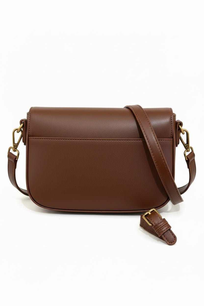 Flap Closure Shoulder Bag - Jsandiclothing.com