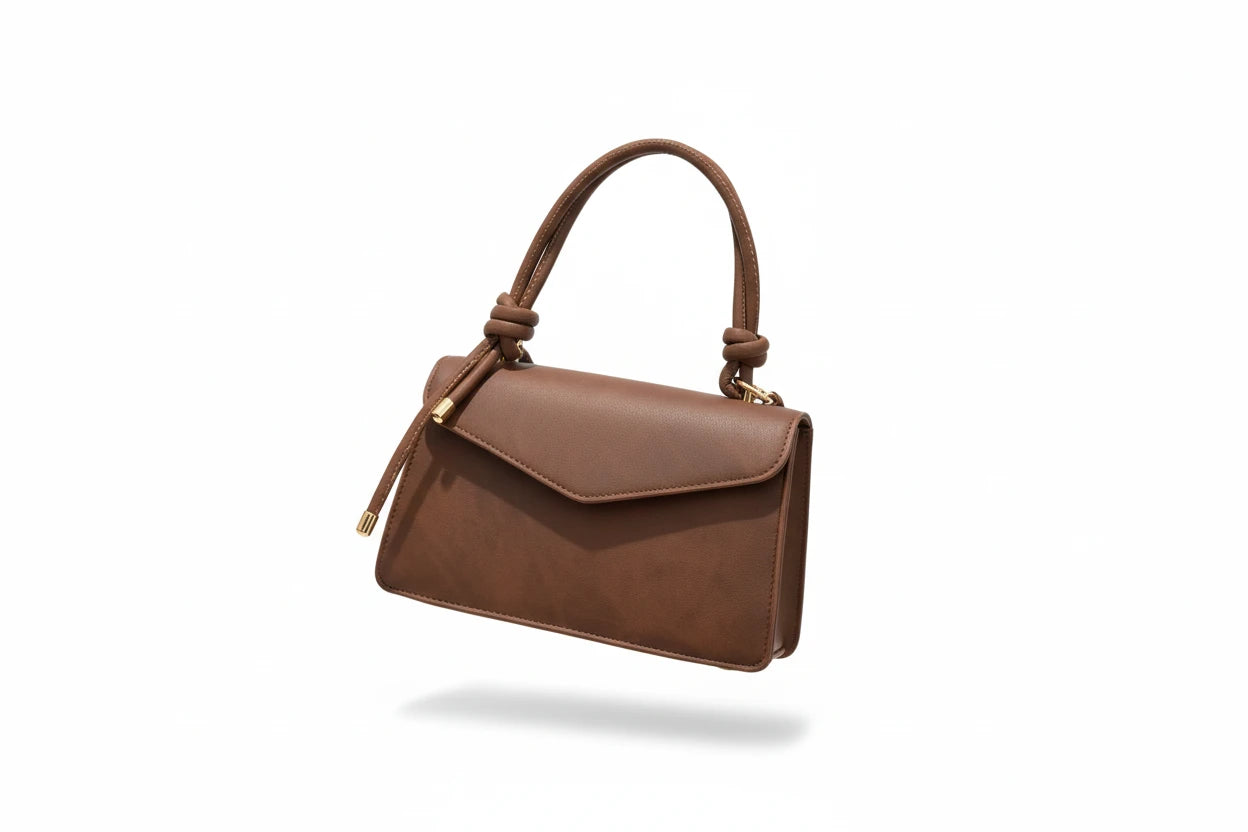 Flap Crossbody Bag with Top Handle - Jsandiclothing.com