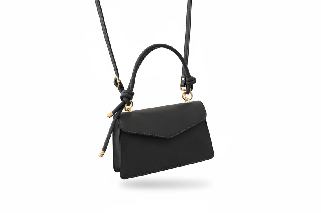 Flap Crossbody Bag with Top Handle - Jsandiclothing.com