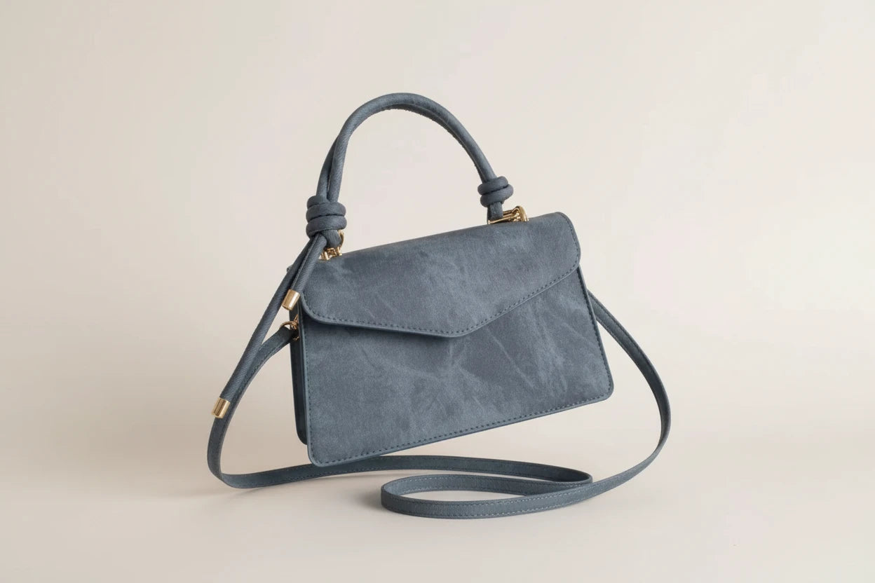 Flap Crossbody Bag with Top Handle - Jsandiclothing.com