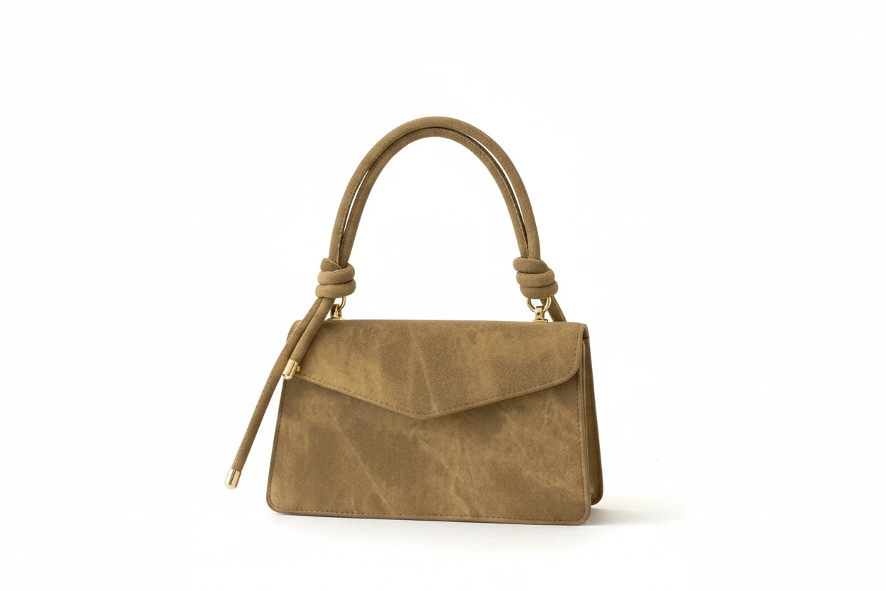 Flap Crossbody Bag with Top Handle - Jsandiclothing.com