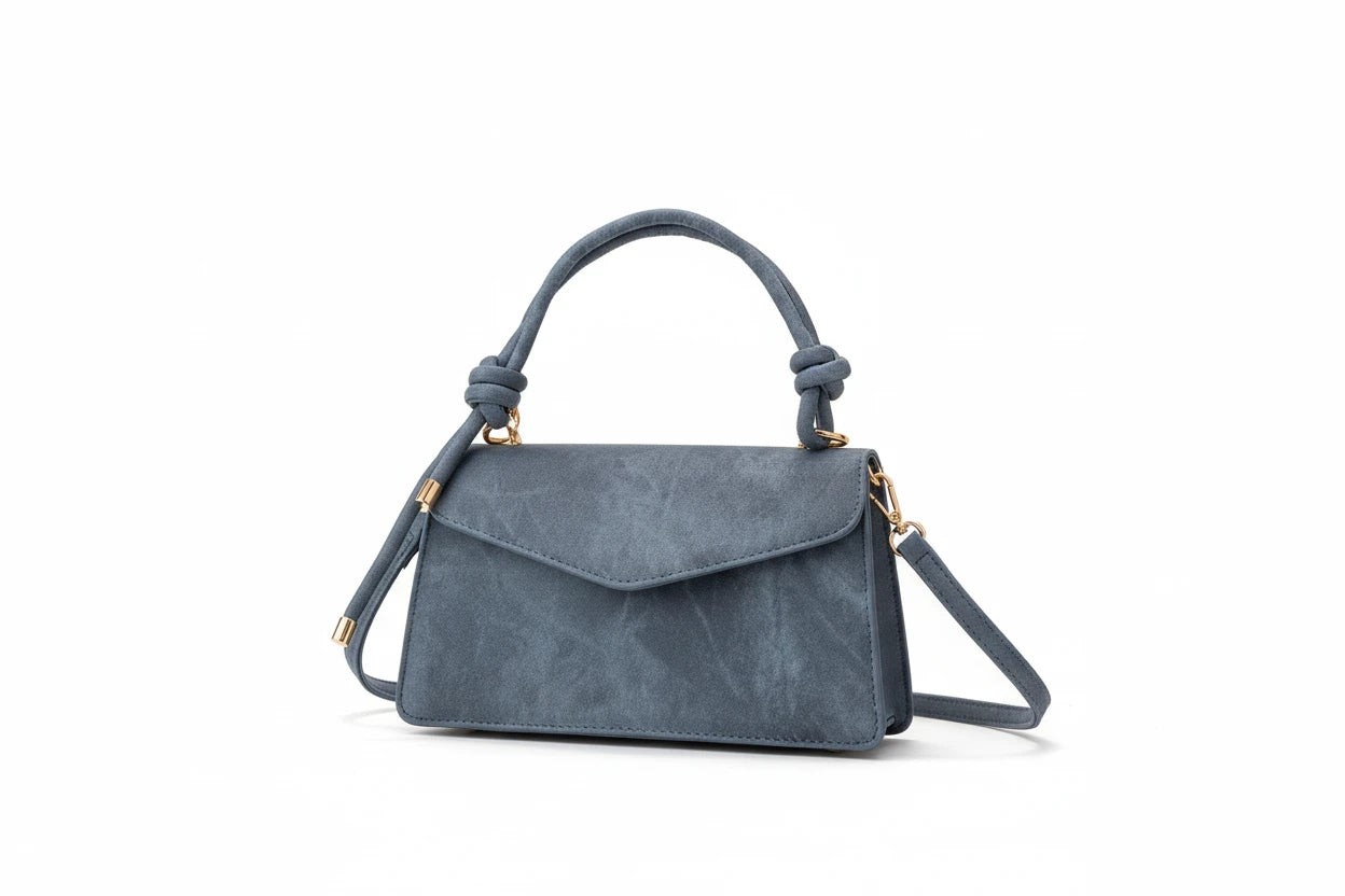 Flap Crossbody Bag with Top Handle - Jsandiclothing.com