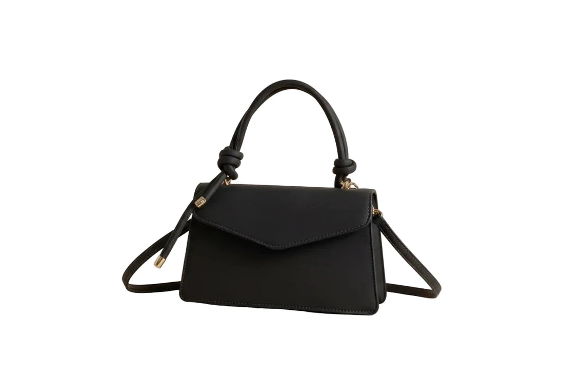 Flap Crossbody Bag with Top Handle - Jsandiclothing.com