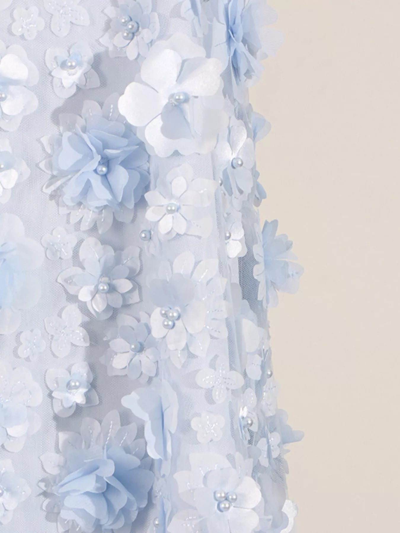 Floral Applique High Neck Sleeveless Mini Dress - Jsandiclothing.com