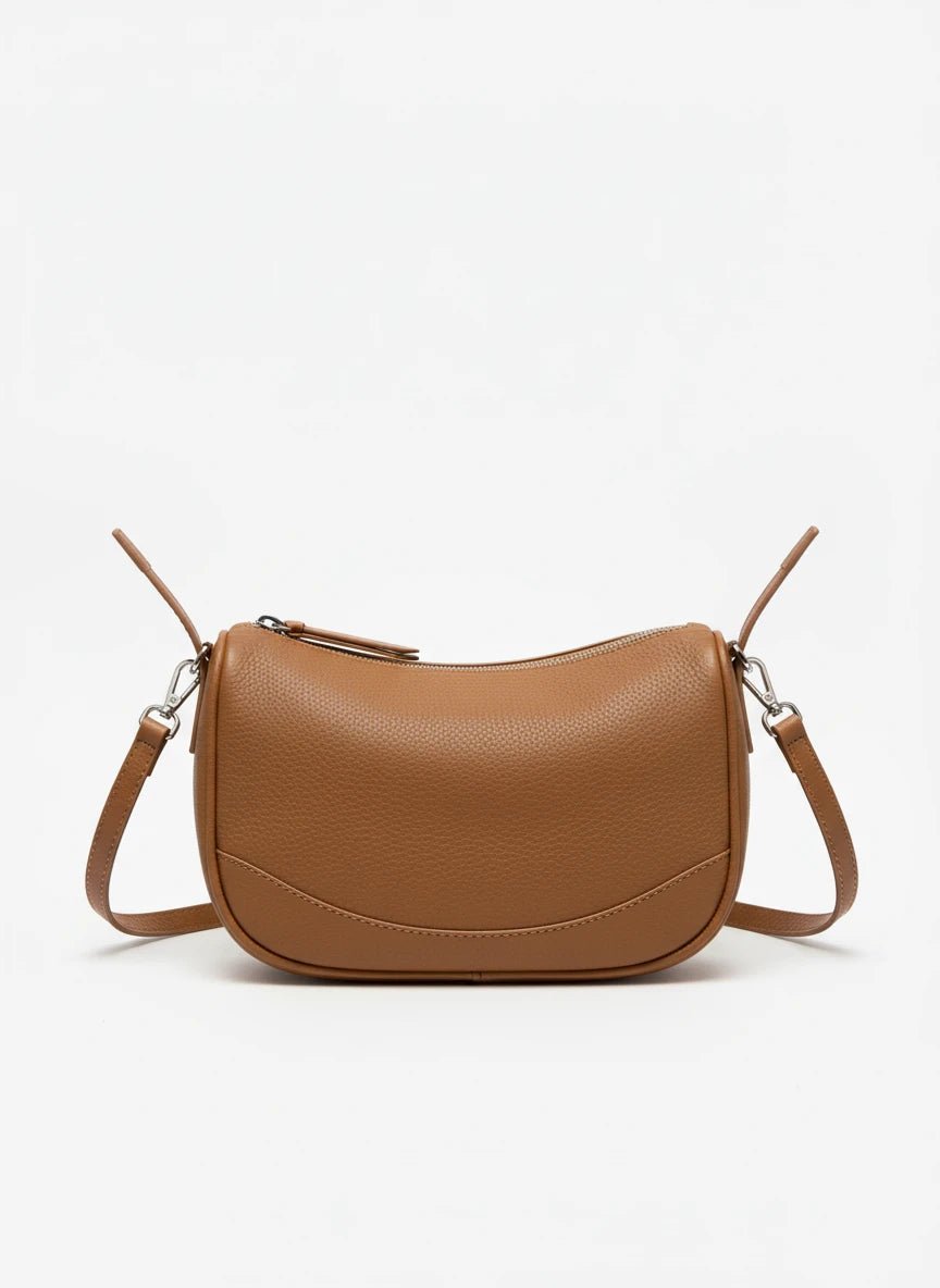 Minimalist Leather Crossbody Bag - Jsandiclothing.com