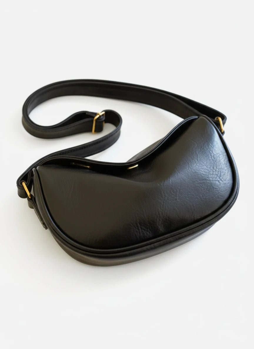 Minimalist Leather Crossbody Bag - Jsandiclothing.com