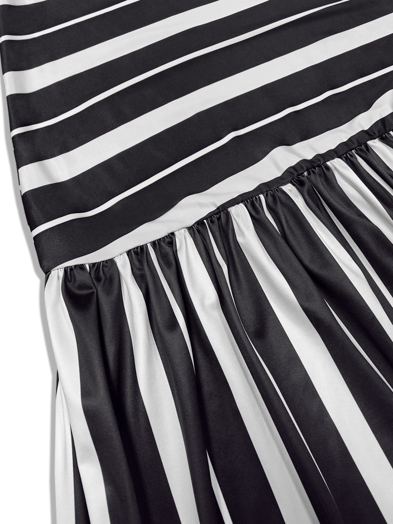 Plus Size Striped Spaghetti Strap Maxi Dress - Jsandiclothing.com