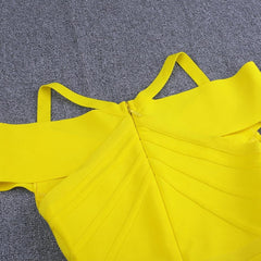 Summe off-shoulder bandage dress 
