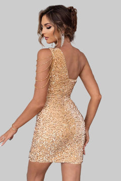 Sequin Mini Dress Shimmer and Shine Design for Chic Evening Looks - Jsandiclothing.com