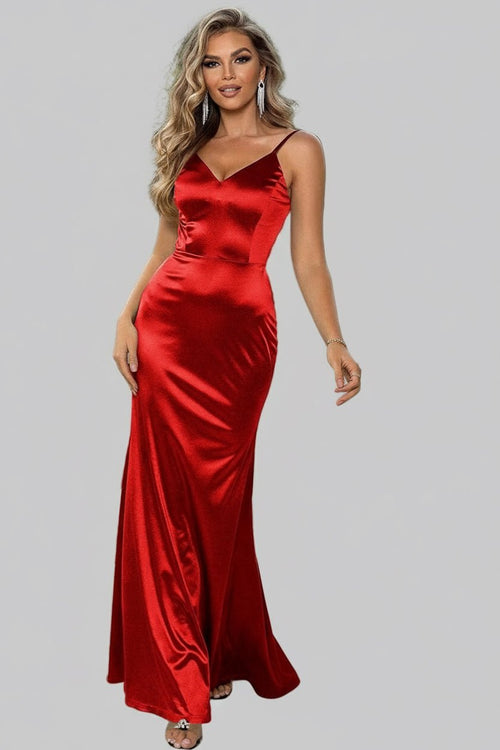 Backless Maxi Dress| Strappy| Elegant Perfect for Evening and Style - Jsandiclothing.com