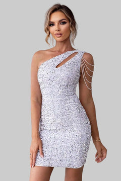 Sequin Mini Dress Shimmer and Shine Design for Chic Evening Looks - Jsandiclothing.com