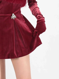 Fuzzy Off Shoulder Mini Dress Cozy & Chic Style| JSandiclothing - Jsandiclothing.com