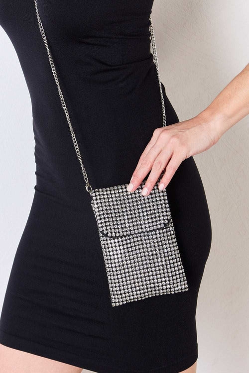 Crossbody Bag |Mini Forever Link Rhinestone| Stylish & Chic Handbag - Jsandiclothing.com