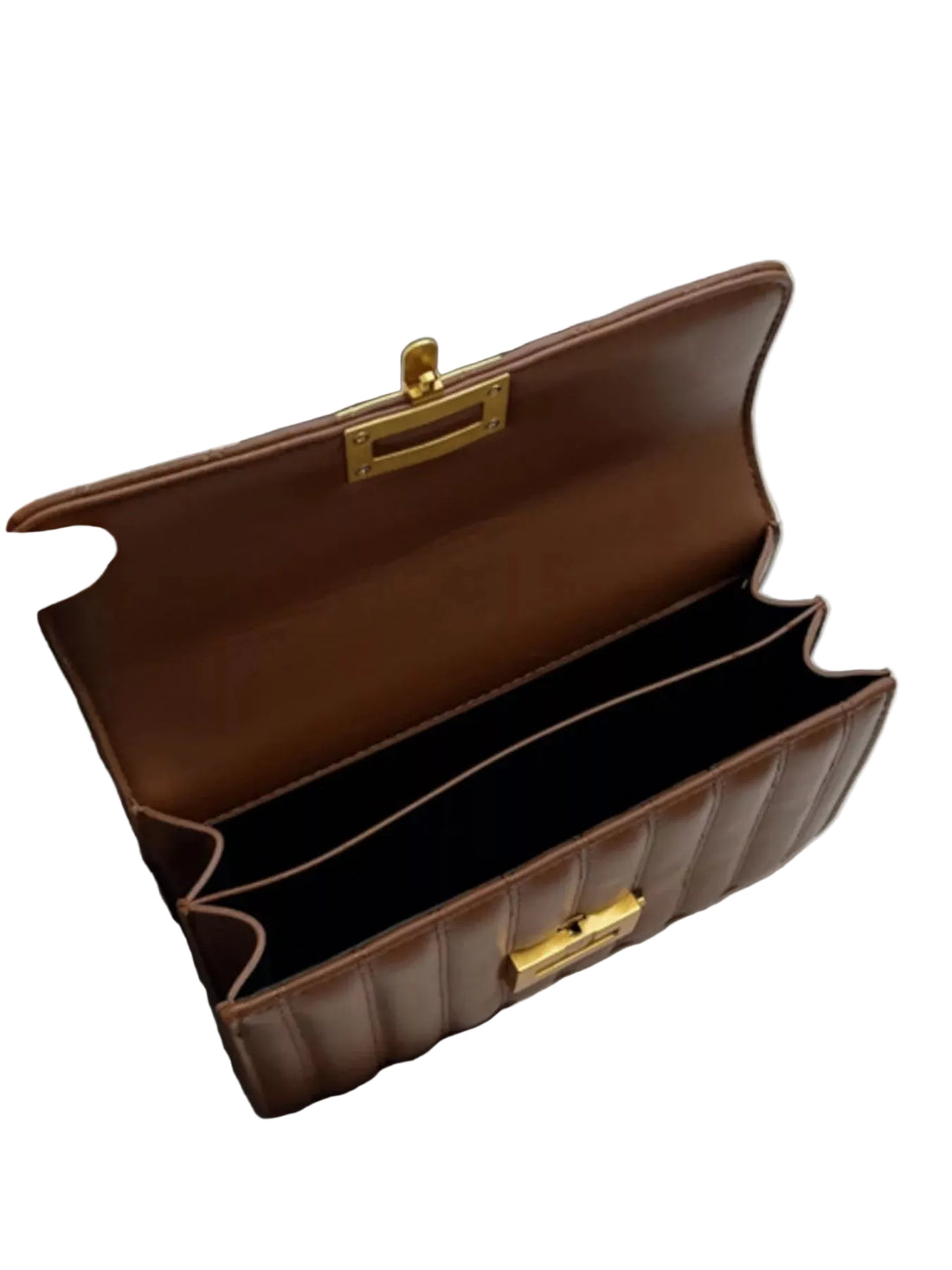 Quilted Flap Chain Shoulder Bag - Jsandiclothing.com