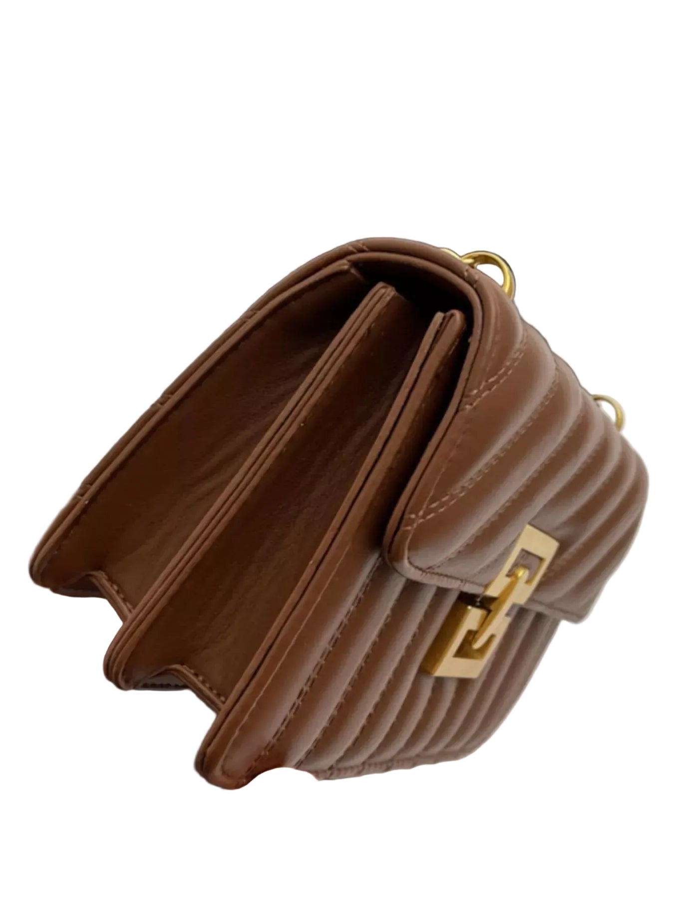 Quilted Flap Chain Shoulder Bag - Jsandiclothing.com